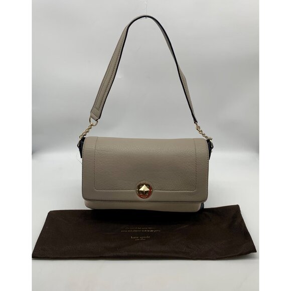 Kate Spade New York Leather Tri-Colorblock Mansfield Lottie Shoulder Bag - Picture 3 of 12